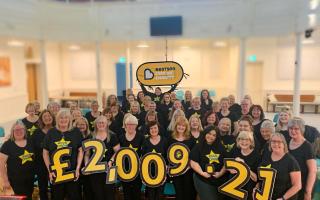 The Rock Choir raised a fantastic amount for Beatson Cancer Charity