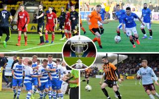 Ayrshire sides competing in this season's Scottish Cup have all learned their fate.
