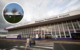 The flight took off and landed from Prestwick Airport