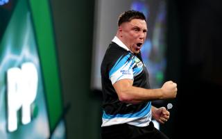 Gerwyn Price will be playing an exhibition in Ayr.