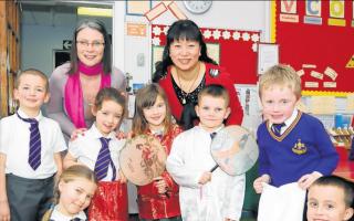 St Cuthberts pupils celebrated the Chinese New Year in 2014