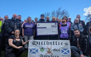Over £3,000 was raised for the Crosshouse Children's Fund.