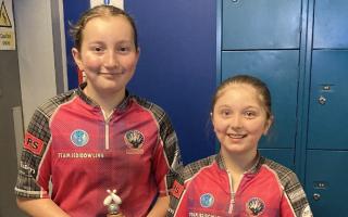 Jedi Bowling Ayr members Sarah Scott and Isla Claxton will be representing Scotland at the Euro’s in France
