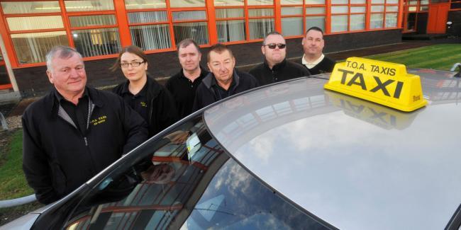 Taxi drivers in North Ayrshire will continue in lane.